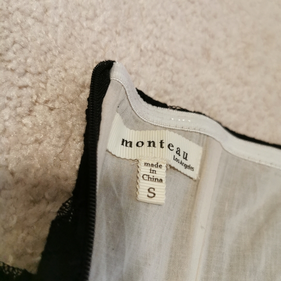 Strapless Corset-boned Ruffle Hem Mini Dress - Picture 5 of 6